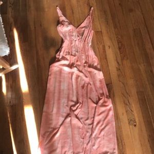 Blue Life Tye dye Maxi dress with slit